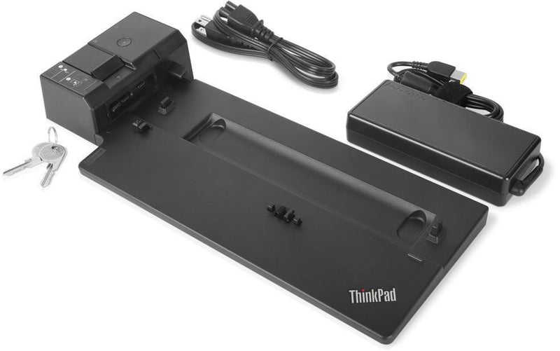 Lenovo 40AJ0135EU laptop dock & poortreplicator Docking Zwart