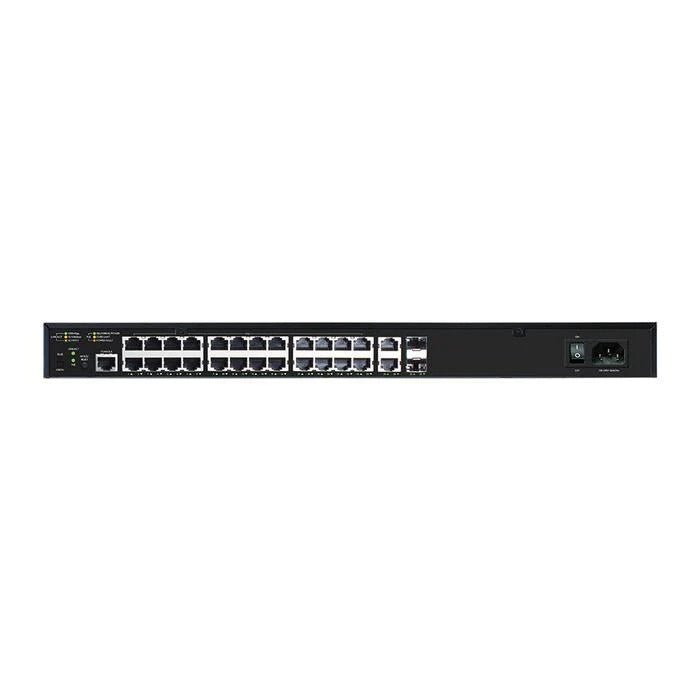 Luxul Wireless AMS-2624P-E Netzwerk-Switch Managed L3 Gigabit Ethernet (10/100/1000) Power over Ethernet (PoE) Schwarz