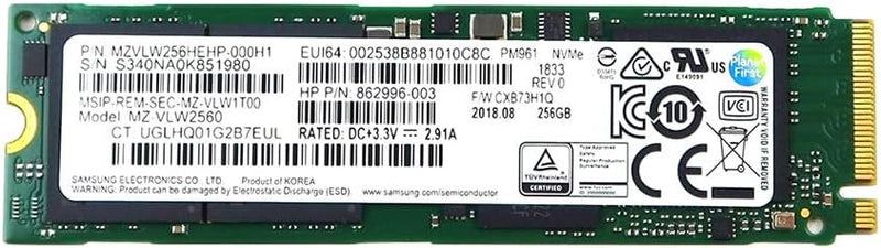 SAMSUNG PM961 256 Go SSD MZVLW256HEHP-000H1