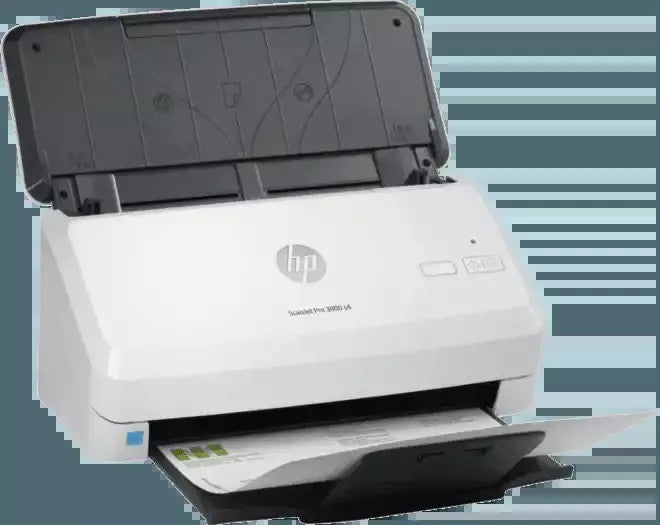 HP Scanjet Pro 3000 s4 Paginascanner 600 x 600 DPI A4 Zwart, Wit