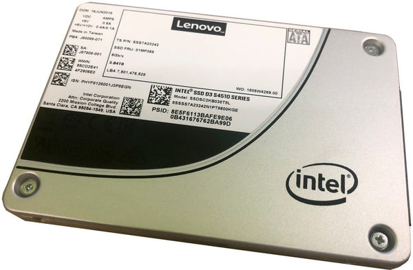 Unidad de Estado Sólido LENOVO 3.5" S4510 480 GB Y SSD SATA 4XB7A13626