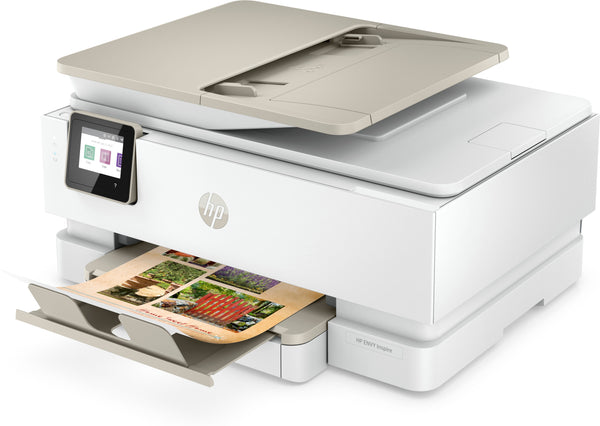 HP ENVY HP Inspire 7924e All-in-One printer, Kleur, Printer voor Home, Printen, kopiëren, scannen, Draadloos; HP+; Geschikt voor HP Instant Ink; Automatische documentinvoer