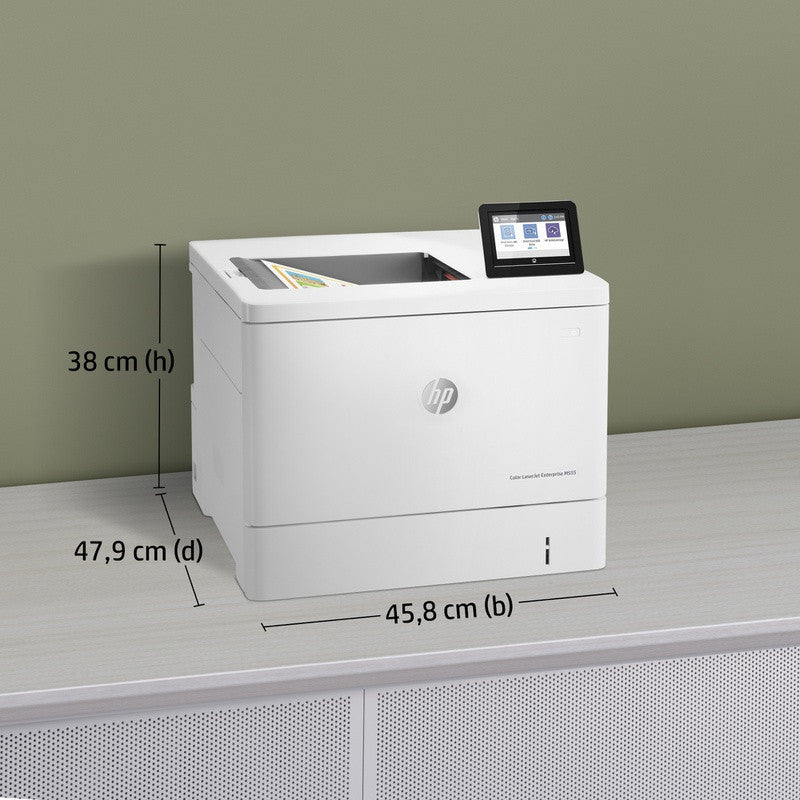 HP Color LaserJet Enterprise M555dn, impression, impression recto verso