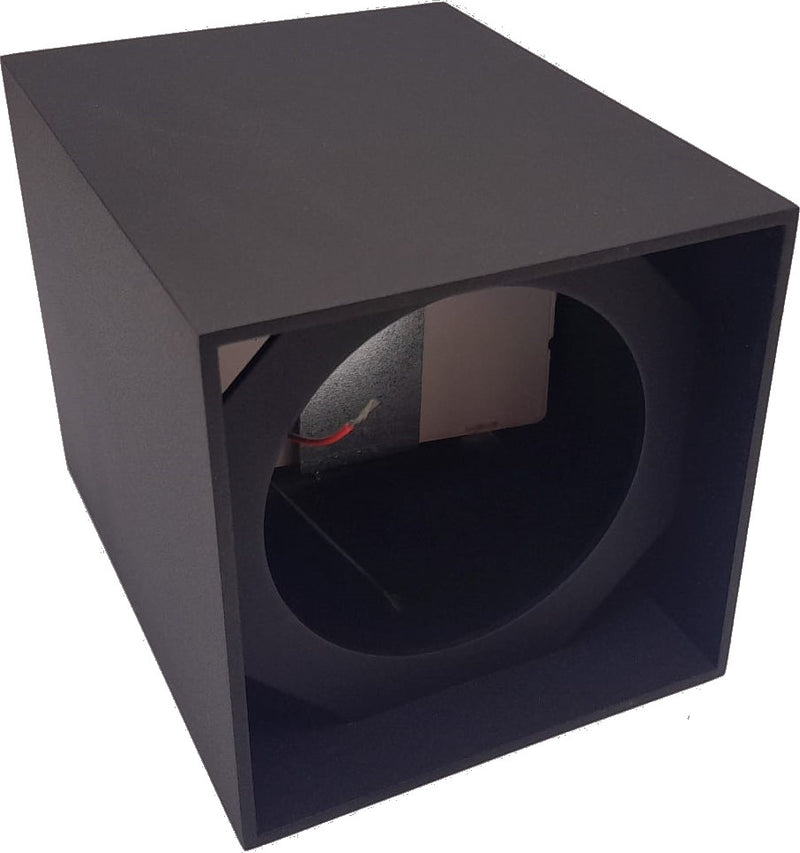 Modular Plafondlamp Smart Surface Box Zwart structuur Metaal 12514232