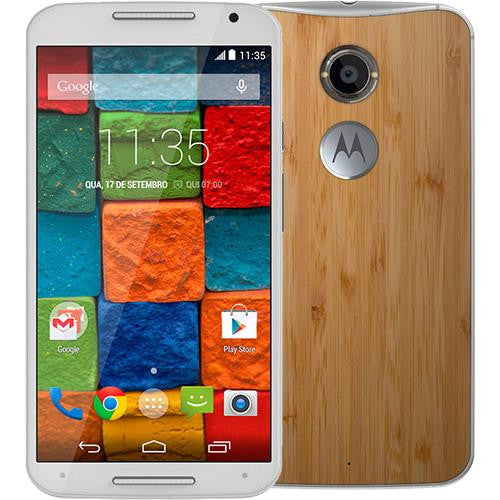 MOTOROLA Moto X1 Retail Wit Bamboe 16GB SM3955AC2L1