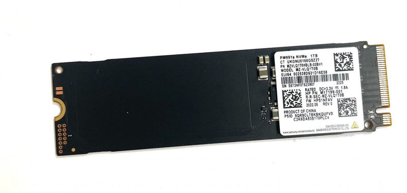 SAMSUNG SSD M.2 PM991 PCIe nvme 1 To MZVLQ1T0HALB-000H1 