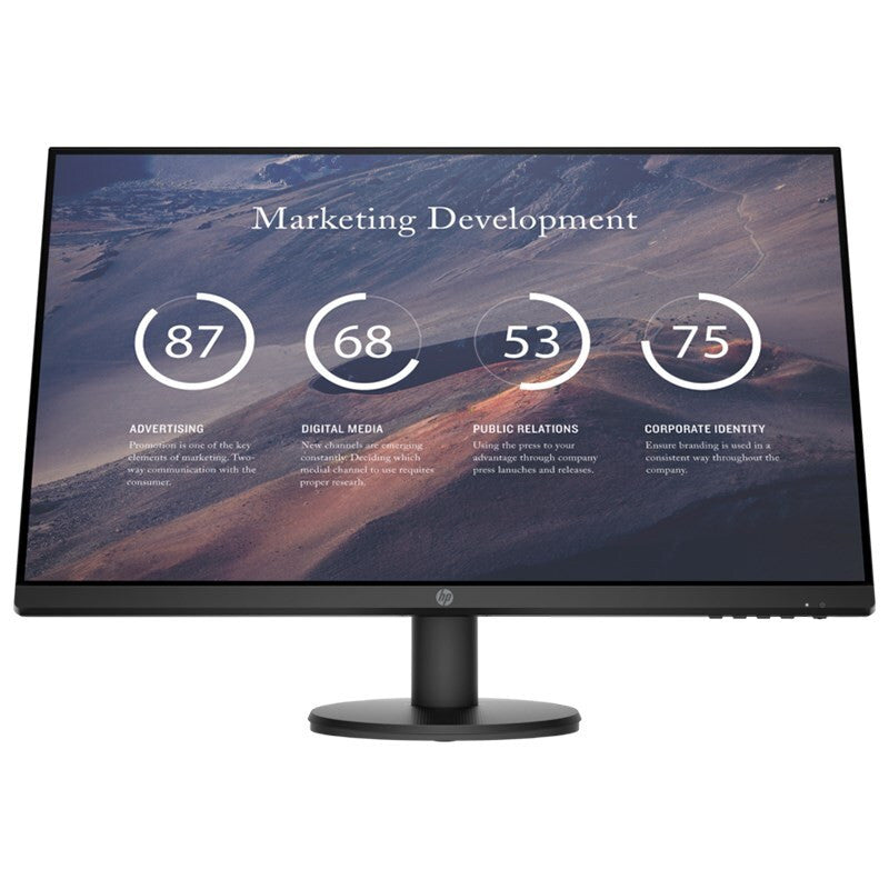 HP P27v G4 computer monitor 68,6 cm (27") 1920 x 1080 Pixels Full HD LCD Zwart