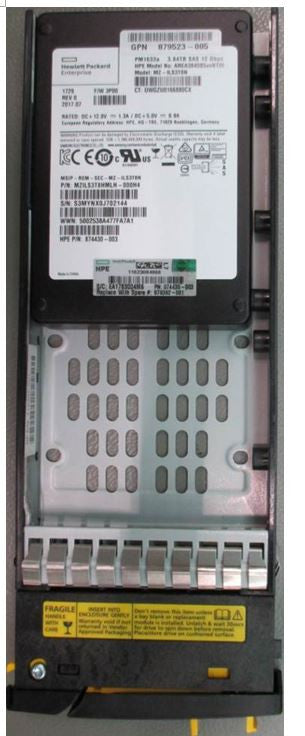 HP SPS-DRV 3.84TB SSD SAS 2.5 SFF SS7000 SM 879392-001