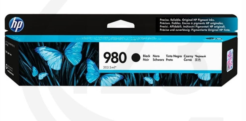 HP 980 Black Ink Cartridge D8J10A