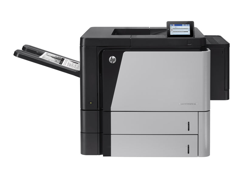 HP LaserJet Enterprise M806dn printer, Zwart-wit, Printer voor Bedrijf, Afdrukken, Printen via de USB-poort aan voorzijde; Dubbelzijdig printen