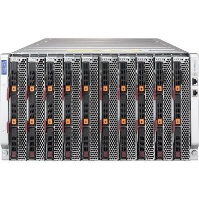 Supermicro SBE-610J-622 chasis de red Negro, Gris