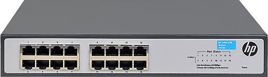 HPE OfficeConnect 1420 16G Gigabit Ethernet L2 non géré (10/100/1000) 1U Gris