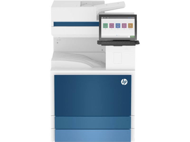 HP Color LaserJet Managed Flow MFP E786z, Kleur, Printer voor Enterprise, Afdrukken, kopiëren, scannen, faxen (optie), Dubbelzijdig printen; Dubbelzijdig scannen