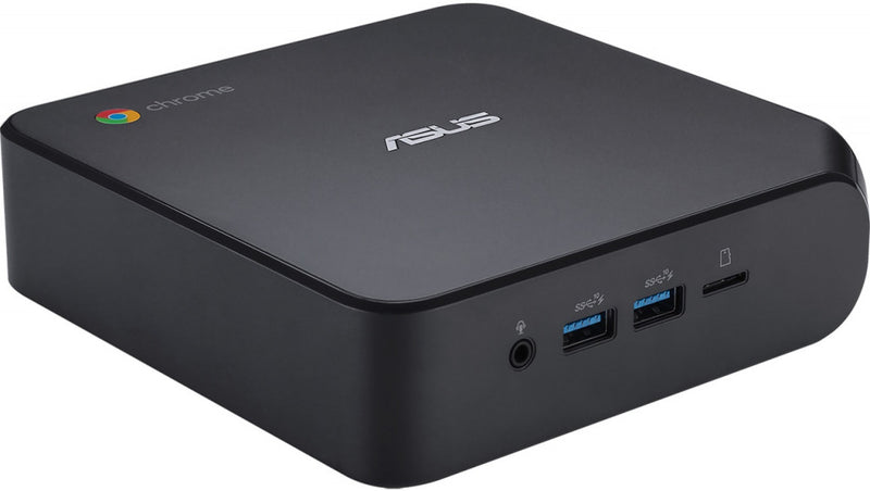 ASUS CHROMEBOX4-G5007UN Intel® Core™ i5 i5-10210U 4 Go DDR4-SDRAM 128 Go SSD ChromeOS Mini PC Noir 