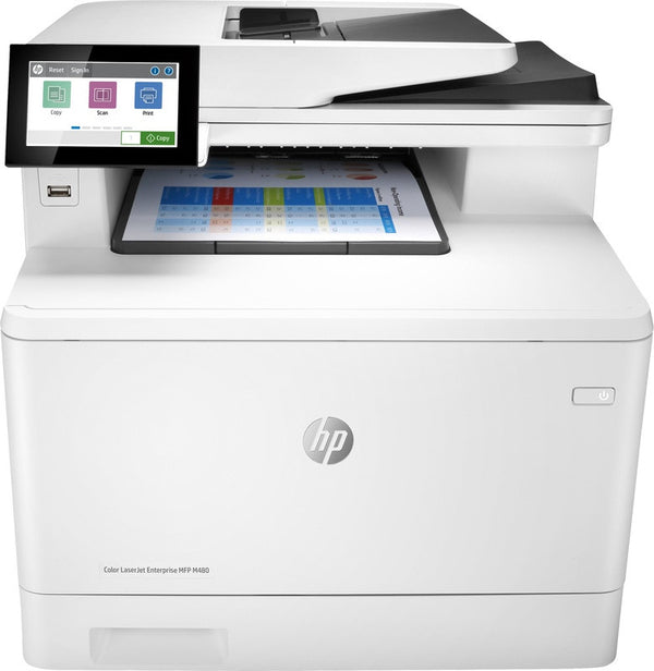 HP Kleurenprinter LaserJet Ent MFP M480F Prntr:EU 3QA55A#B19