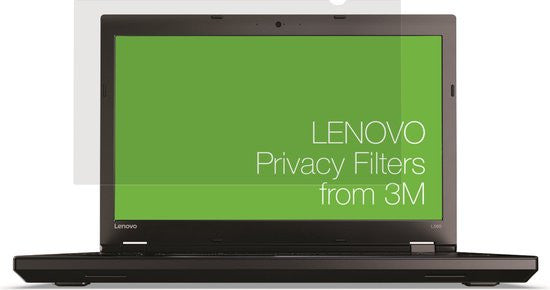 Lenovo 4XJ1D34303 schermfilter 40,6 cm (16") Laptop Randloze privacyfilter voor schermen