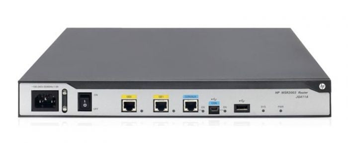 HPE su MSR2003 TAA-konformer AC-Router JG866A