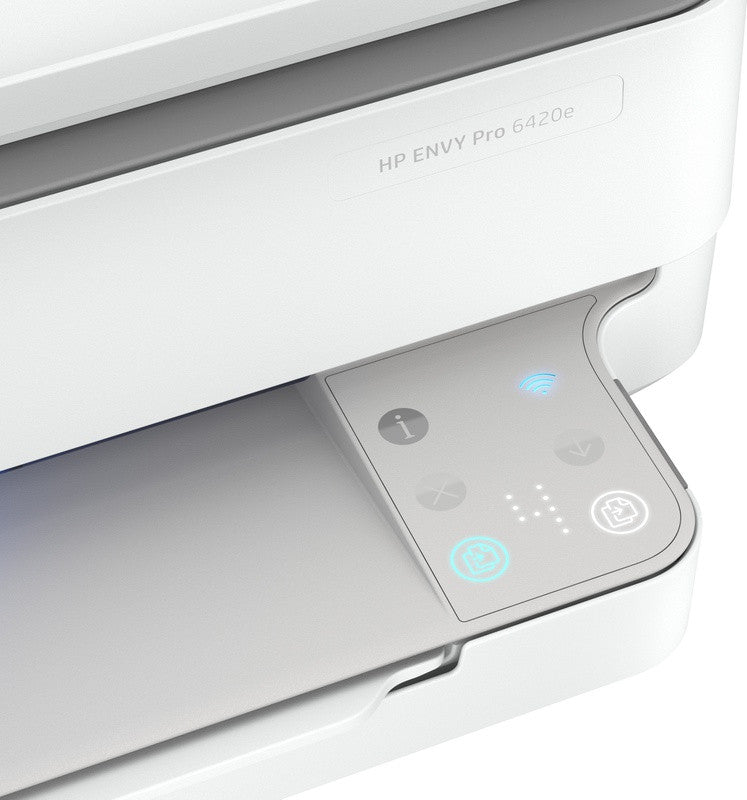 HP ENVY HP 6420e All-in-One printer, Kleur, Printer voor Home, Printen, kopiëren, scannen, faxen via mobiel, Draadloos; HP+; Geschikt voor HP Instant Ink; Printen vanaf een telefoon of tablet