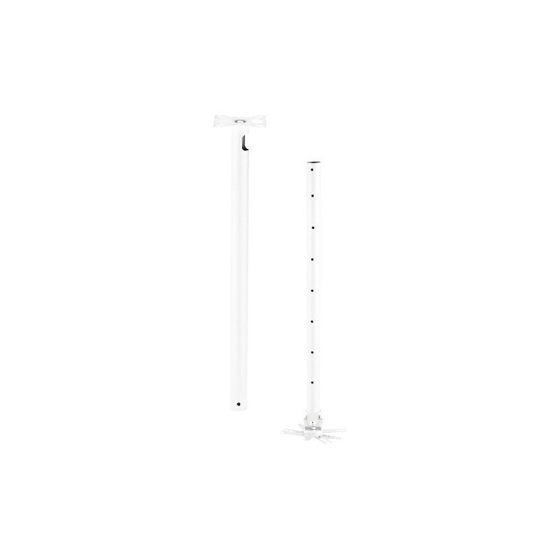 Neklan Universal ceiling support white for video project 65-100CM - max. 20kg 9011007