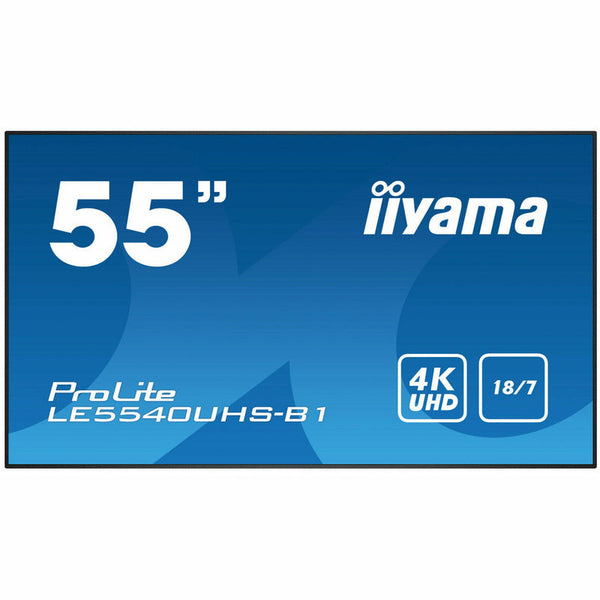 iiyama LE5540UHS-B1 beeldkrant 138,7 cm (54.6") LED 350 cd/m² 4K Ultra HD Zwart Android 18/7