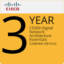 CISCO C9300 DNA Essentials 48-Port-Lizenz mit dreijähriger Laufzeit C9300-DNA-E-48-3Y