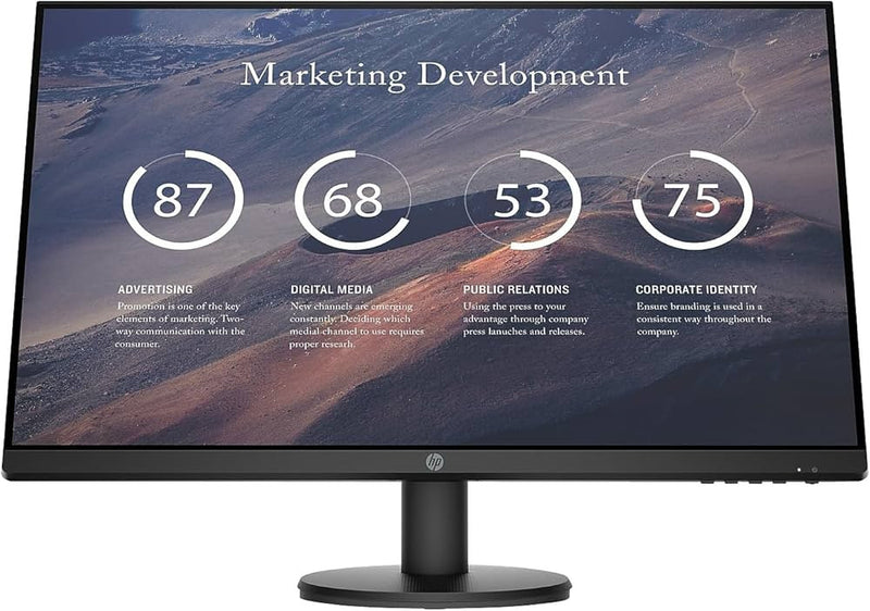 HP P27v G4 computer monitor 68,6 cm (27") 1920 x 1080 Pixels Full HD LCD Zwart