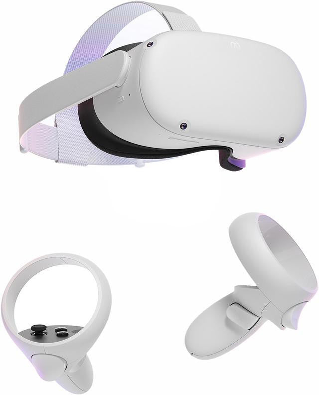 META Quest 2 Head Worn Display (HMD) White