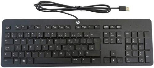 Teclado delgado USB HP <tc>QWERTY</tc> EE. UU. 803181-001