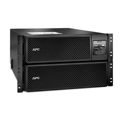 APC Smart-UPS On-Line SRT10KRMXLI - 10KVA, 6x C13, 4x C19, hardwire 1 fase uitgang, rackmountable, Embedded NMC