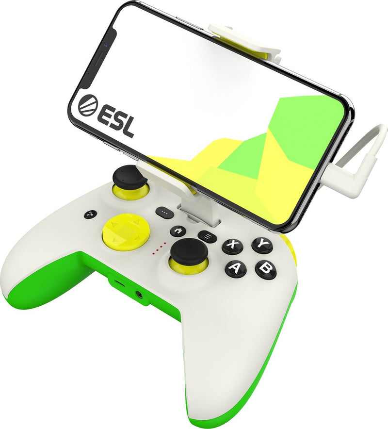 RiotPWR RP1925ESL game controller Green, White, Yellow USB Gamepad Android