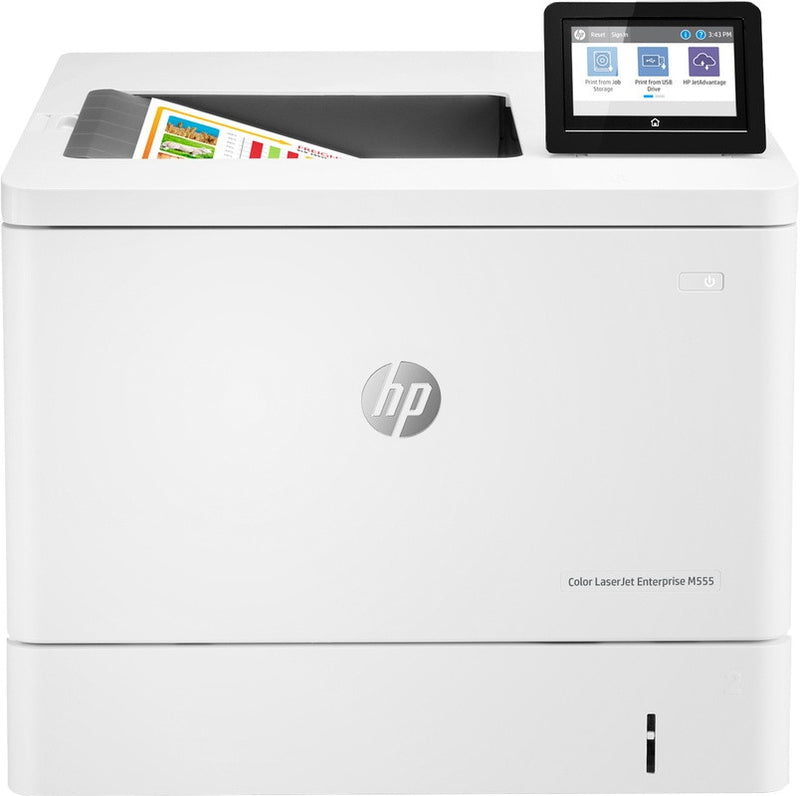 HP Color LaserJet Enterprise M555dn, impression, impression recto verso