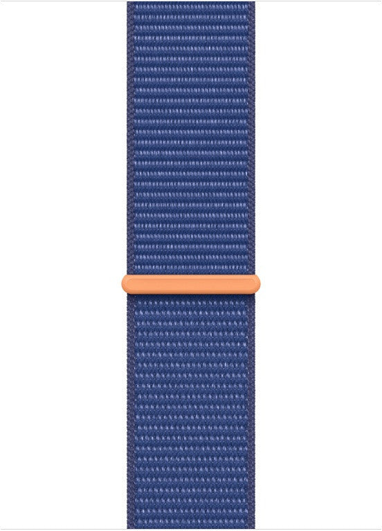 Apple Woven Sportarmband – Ozeanblau (45 mm)