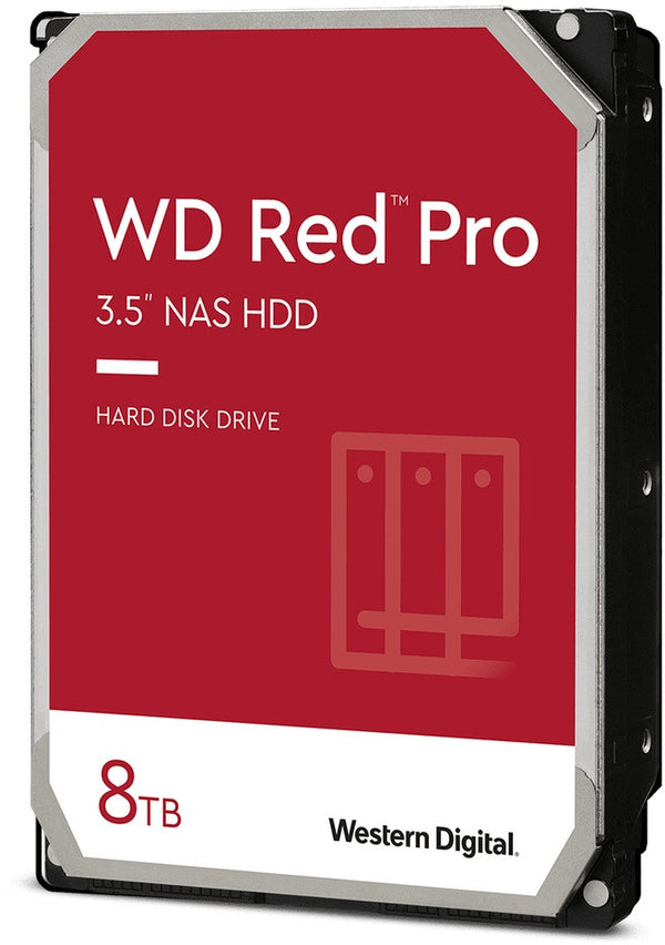 Western Digital Red Pro interne harde schijf 8 TB 7200 RPM 256 MB 3.5" SATA