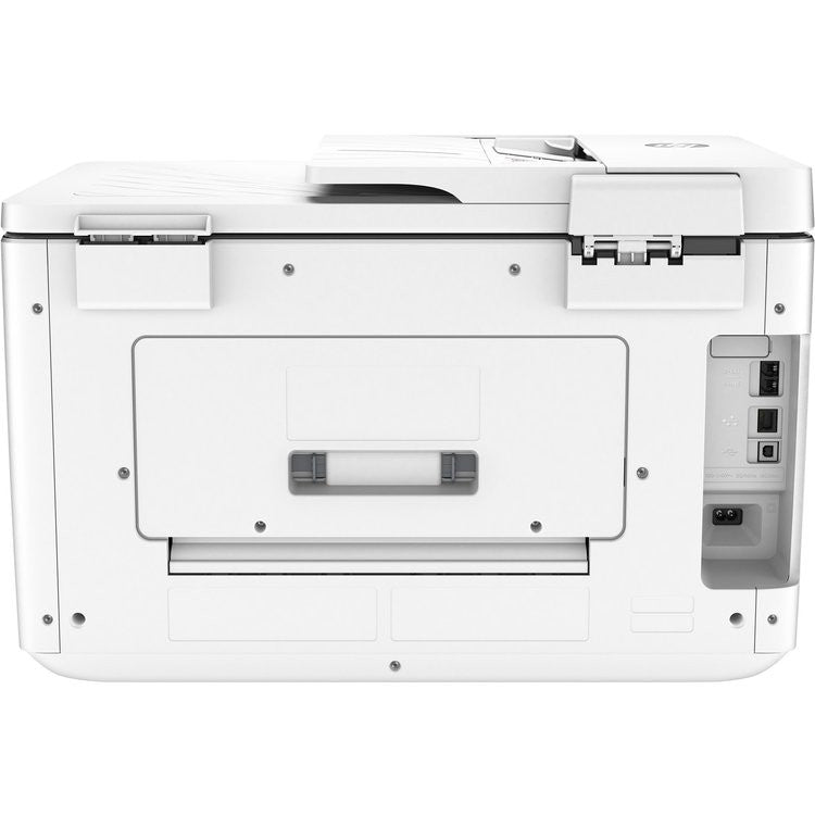 HP OfficeJet Pro 7740 Großformat-All-in-One-Drucker, Farbe, Drucker für kleine Büros, Drucken, Kopieren, Scannen, Faxen, 35-Blatt-Zuführung; Scannen an E-Mail