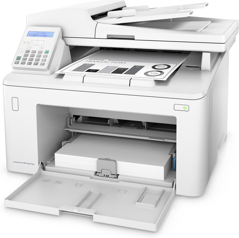 HP LaserJet Pro MFP M227fdn, Noir et blanc, Imprimante professionnelle, Impression, copie, numérisation, télécopie